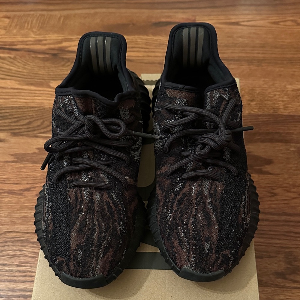 Adidas Yeezy Boost 350 V2 Dark Brown & Black Sneakers